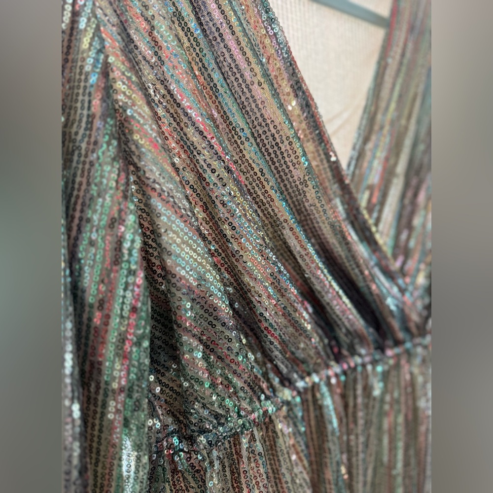Multicolor Sequin Dress